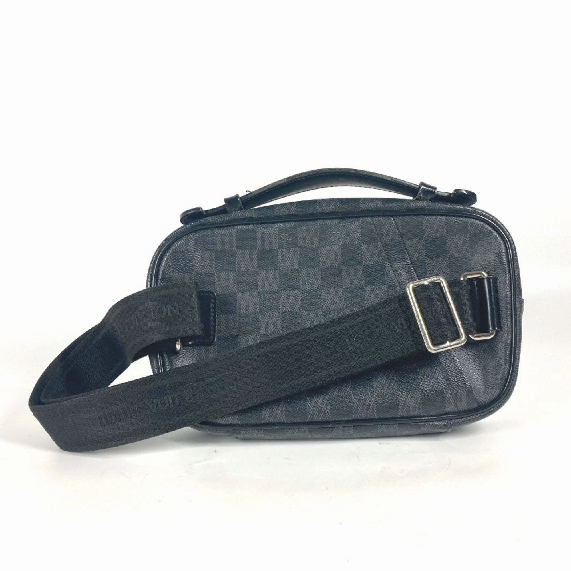 Louis Vuitton Damier Graphite Handbag Sling Bag (Pre-Owned)