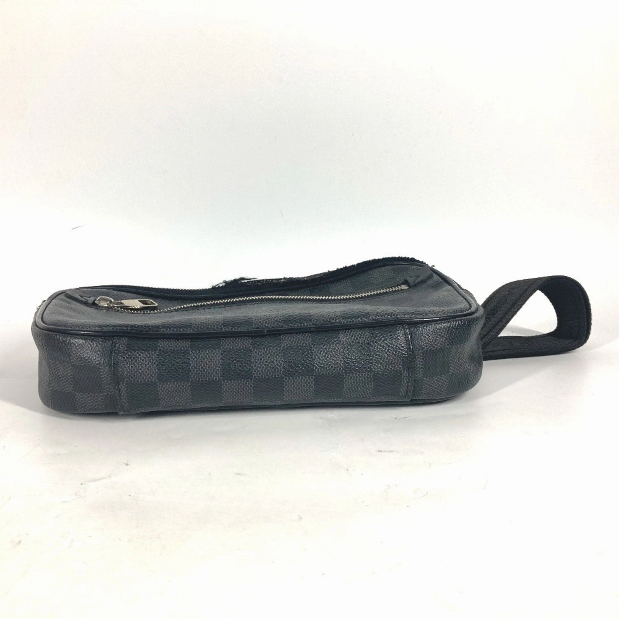 Louis Vuitton Damier Graphite Handbag Sling Bag (Pre-Owned)