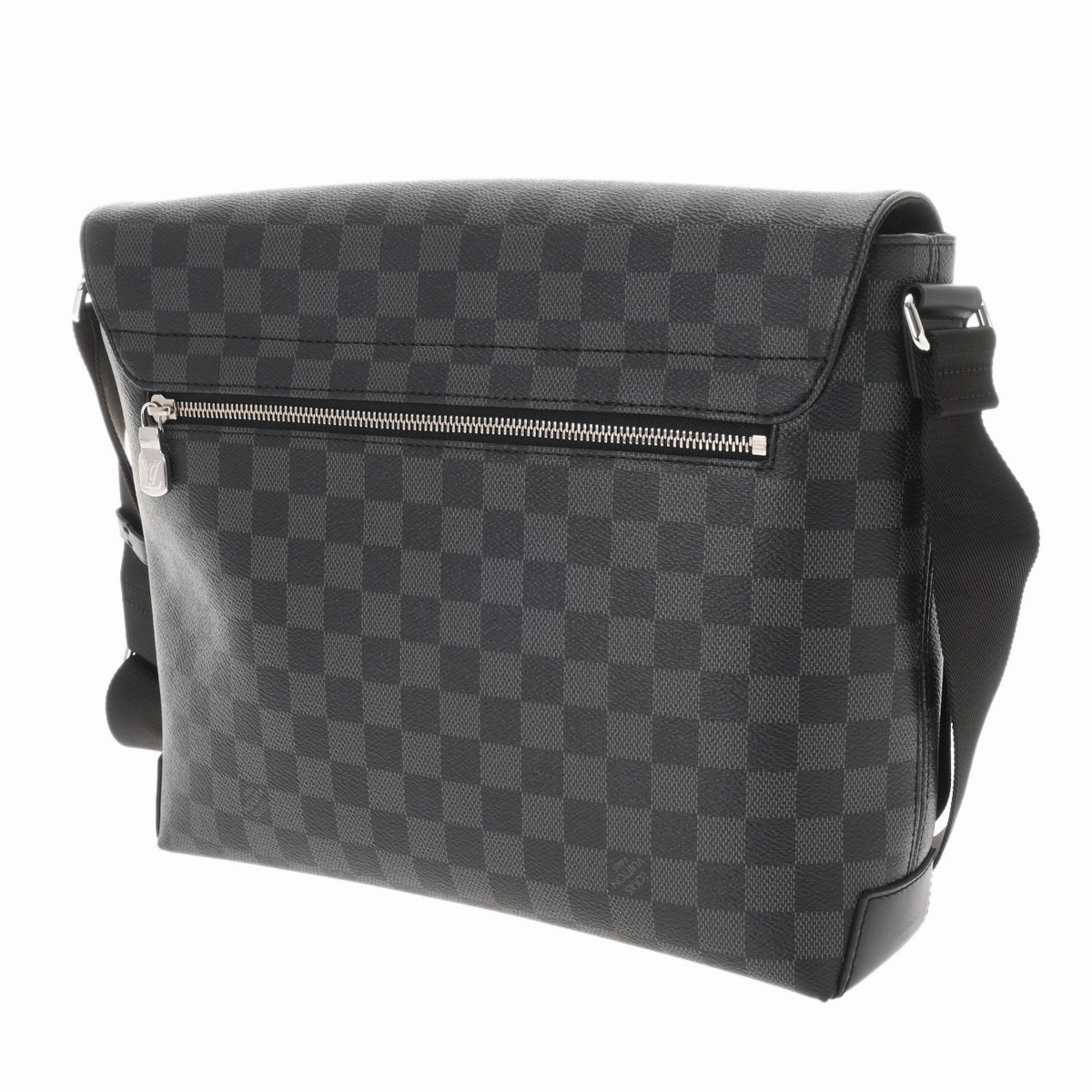 Louis Vuitton  Damier Graphite Messenger Bag Shoulder Bag (Pre-Owned)
