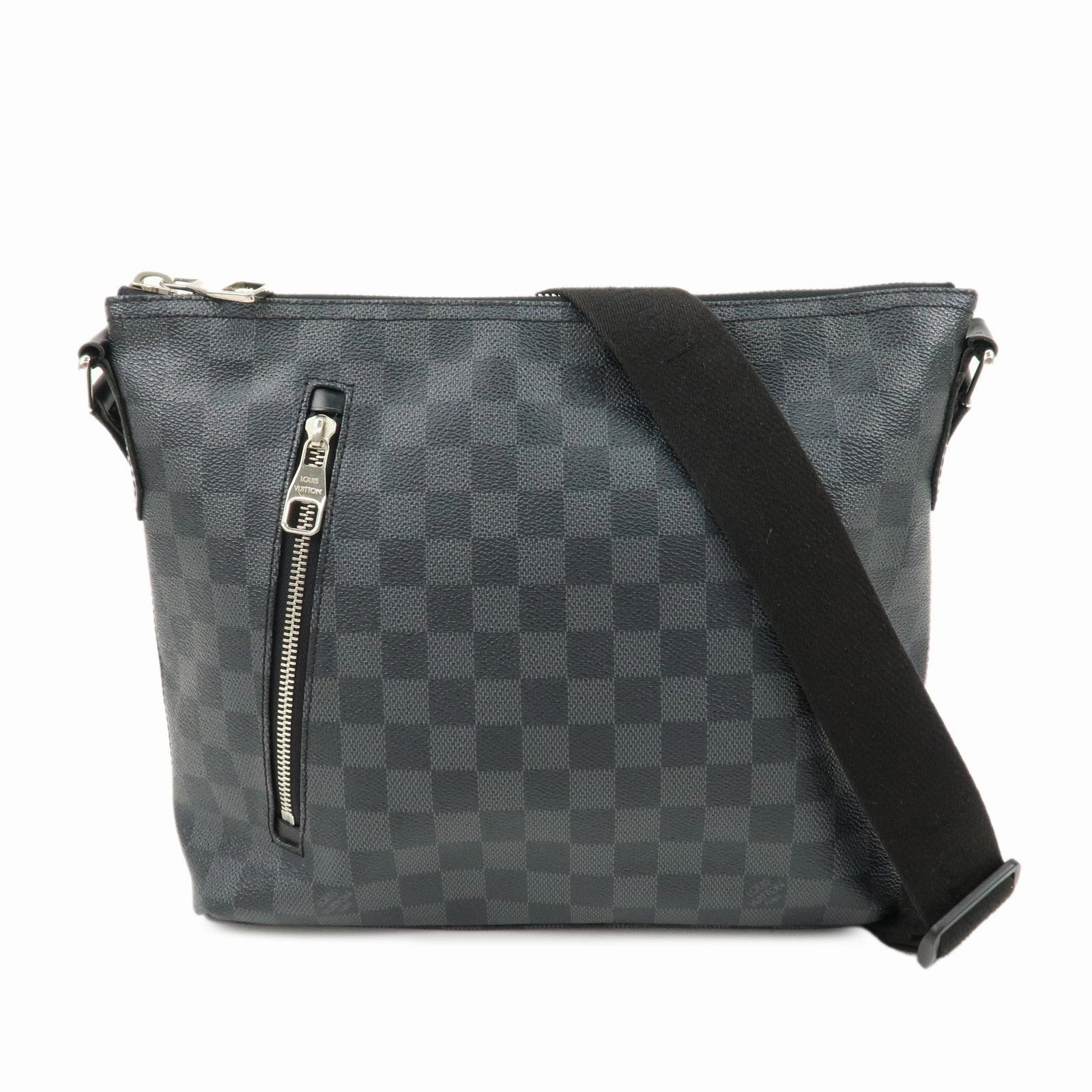 Louis Vuitton Damier Graphite Mick MM Shoulder Bag N41106