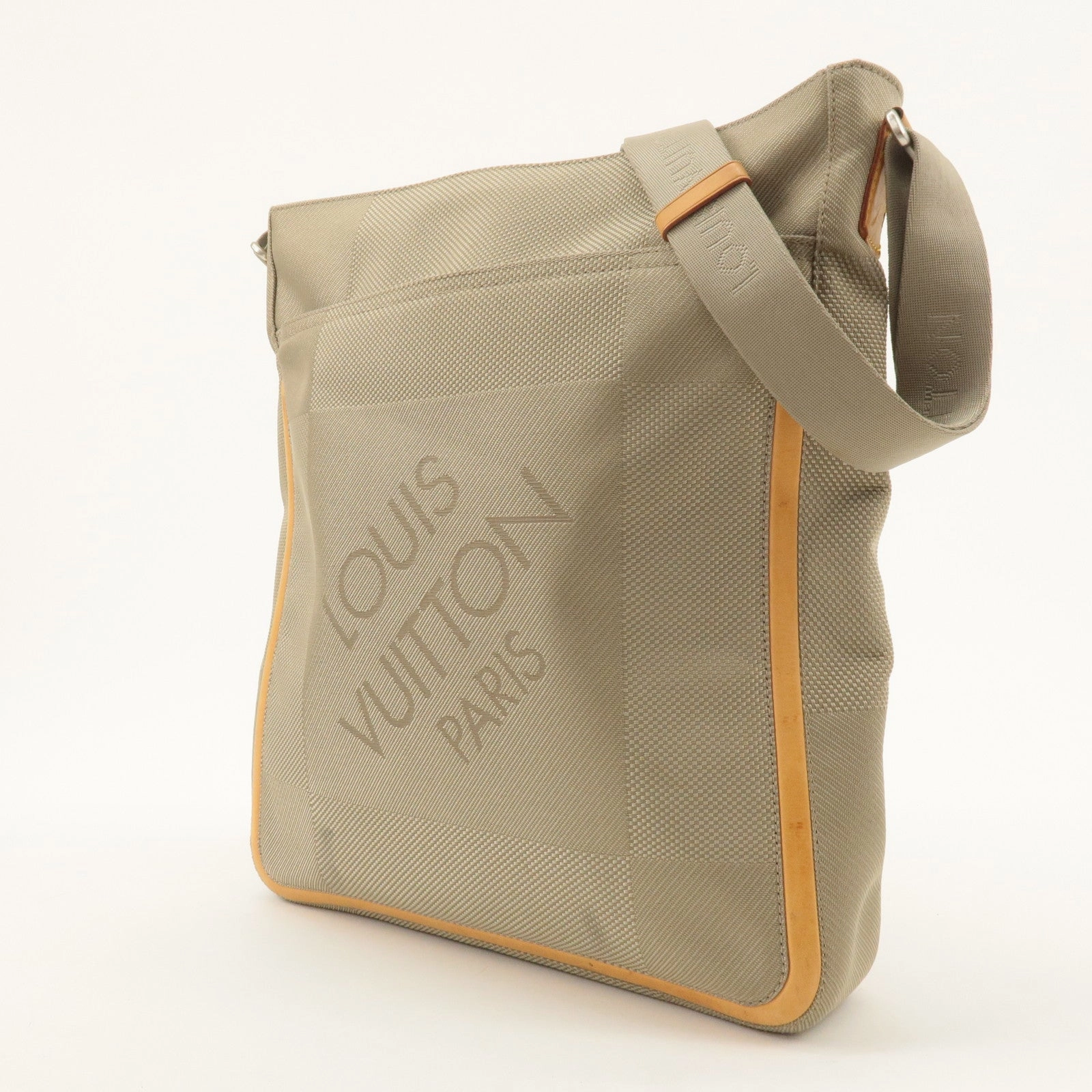 Louis Vuitton Damier Jean Compagnon Shoulder Bag Sable M93046