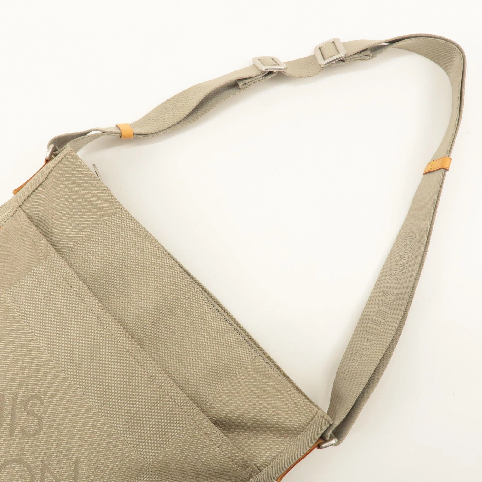 Louis Vuitton Damier Jean Compagnon Shoulder Bag Sable M93046