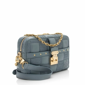 Louis Vuitton Damier Quilt Lambskin Troca PM Shoulder Bag (SHF-uMDcvw)