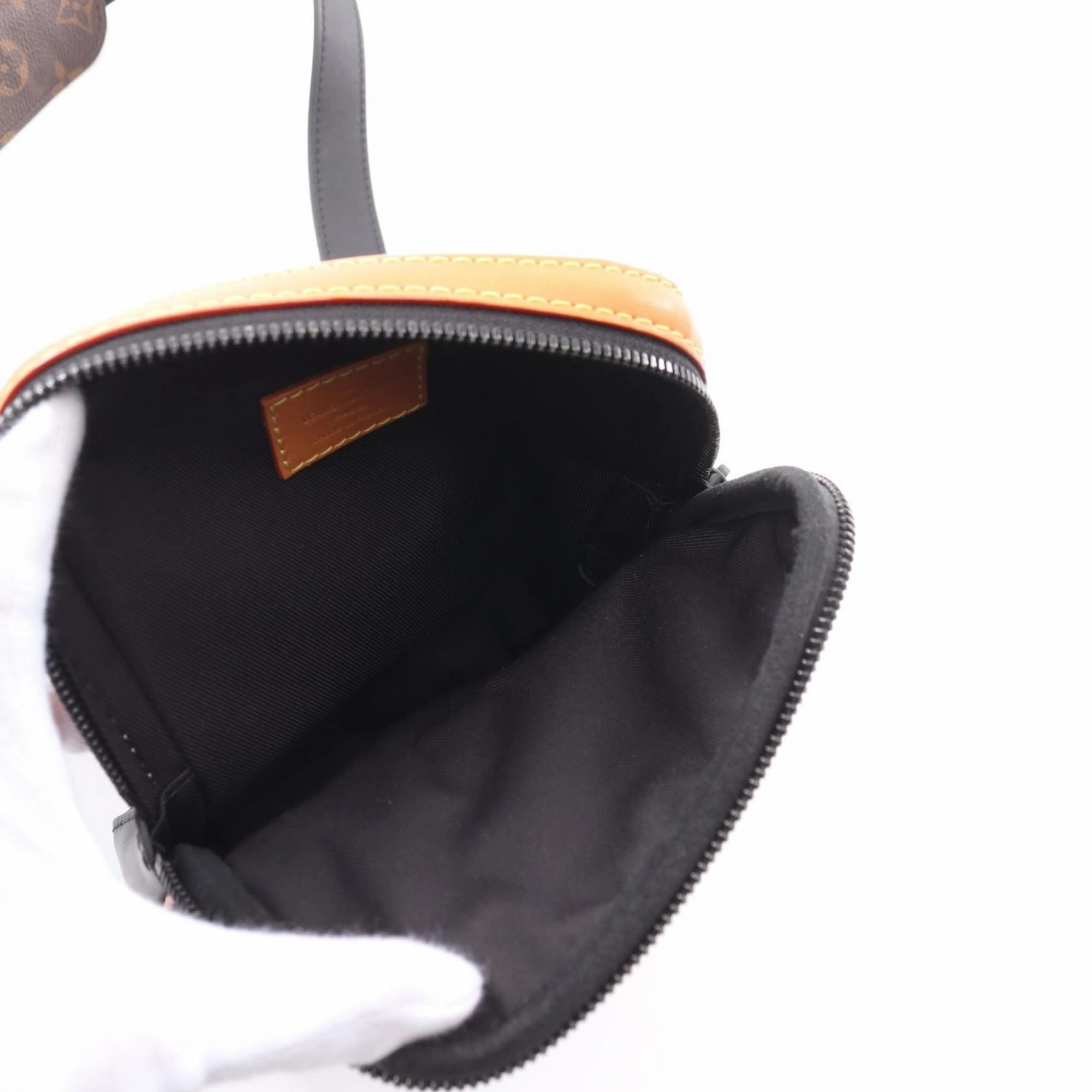 Louis Vuitton  Ebene Coated Canvas Leather Fanny Pack (Pre-Owned)