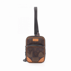 Louis Vuitton  Ebene Coated Canvas Leather Fanny Pack (Pre-Owned)