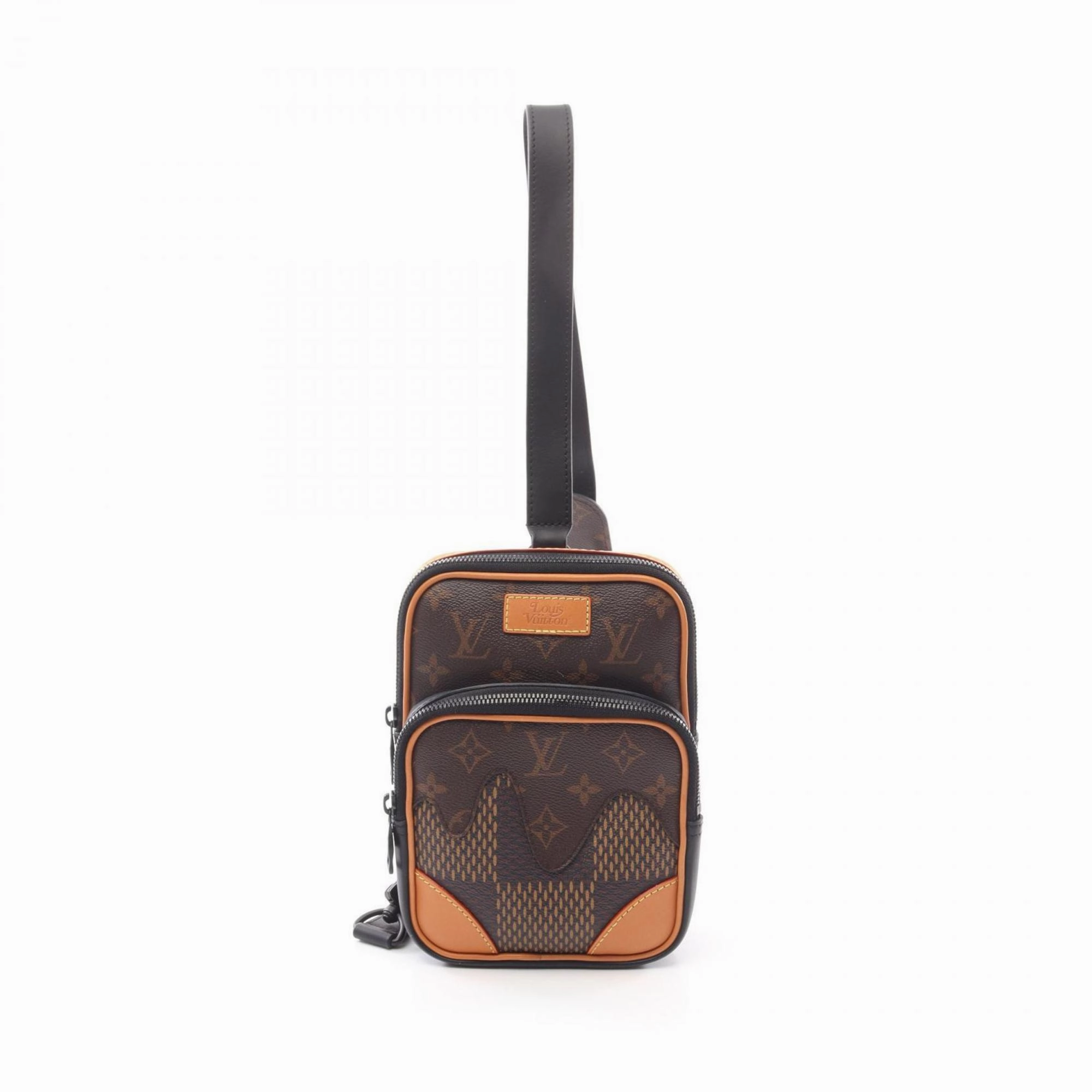 Louis Vuitton  Ebene Coated Canvas Leather Fanny Pack (Pre-Owned)