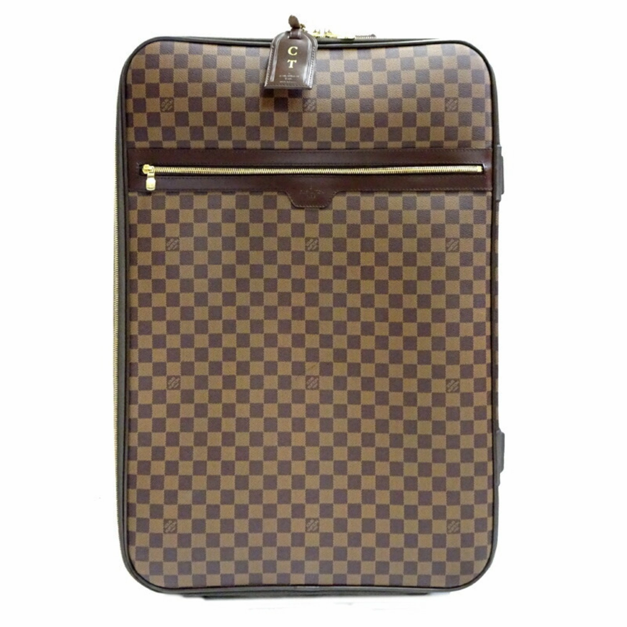 Louis Vuitton Ebene Damier Canvas Carry-On Luggage (Pre-Owned)