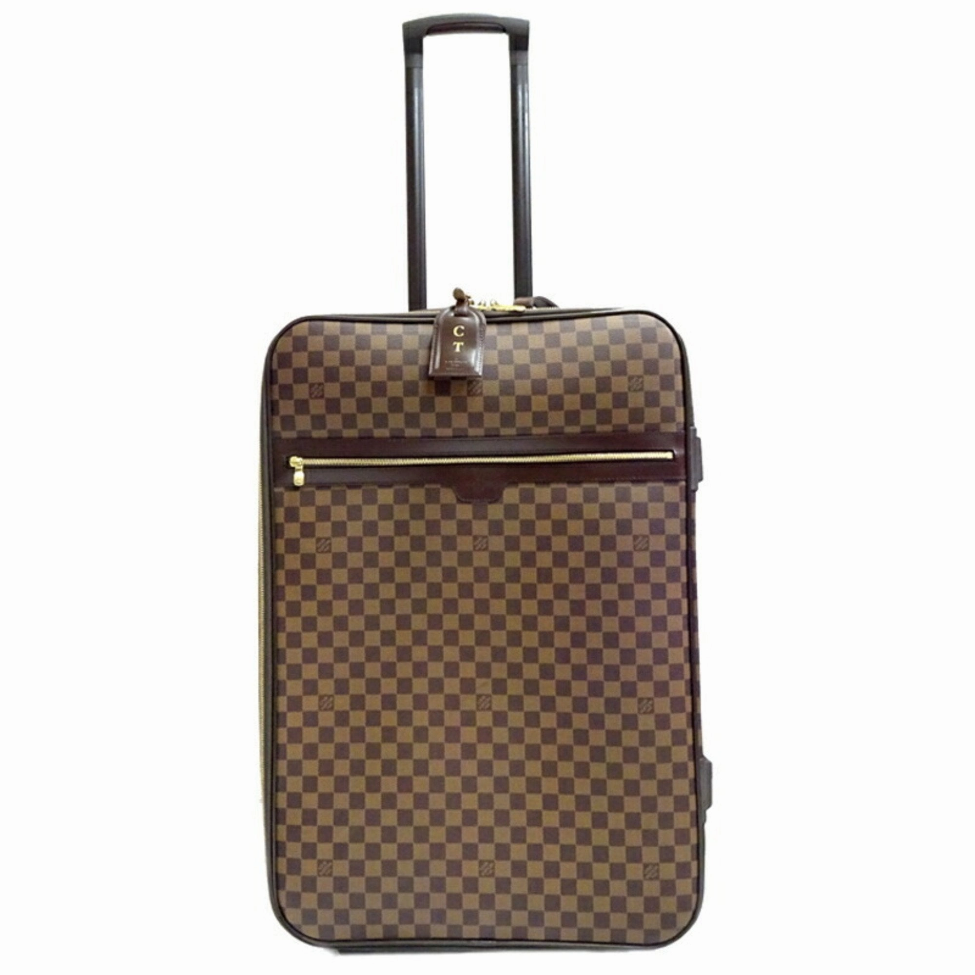 Louis Vuitton Ebene Damier Canvas Carry-On Luggage (Pre-Owned)