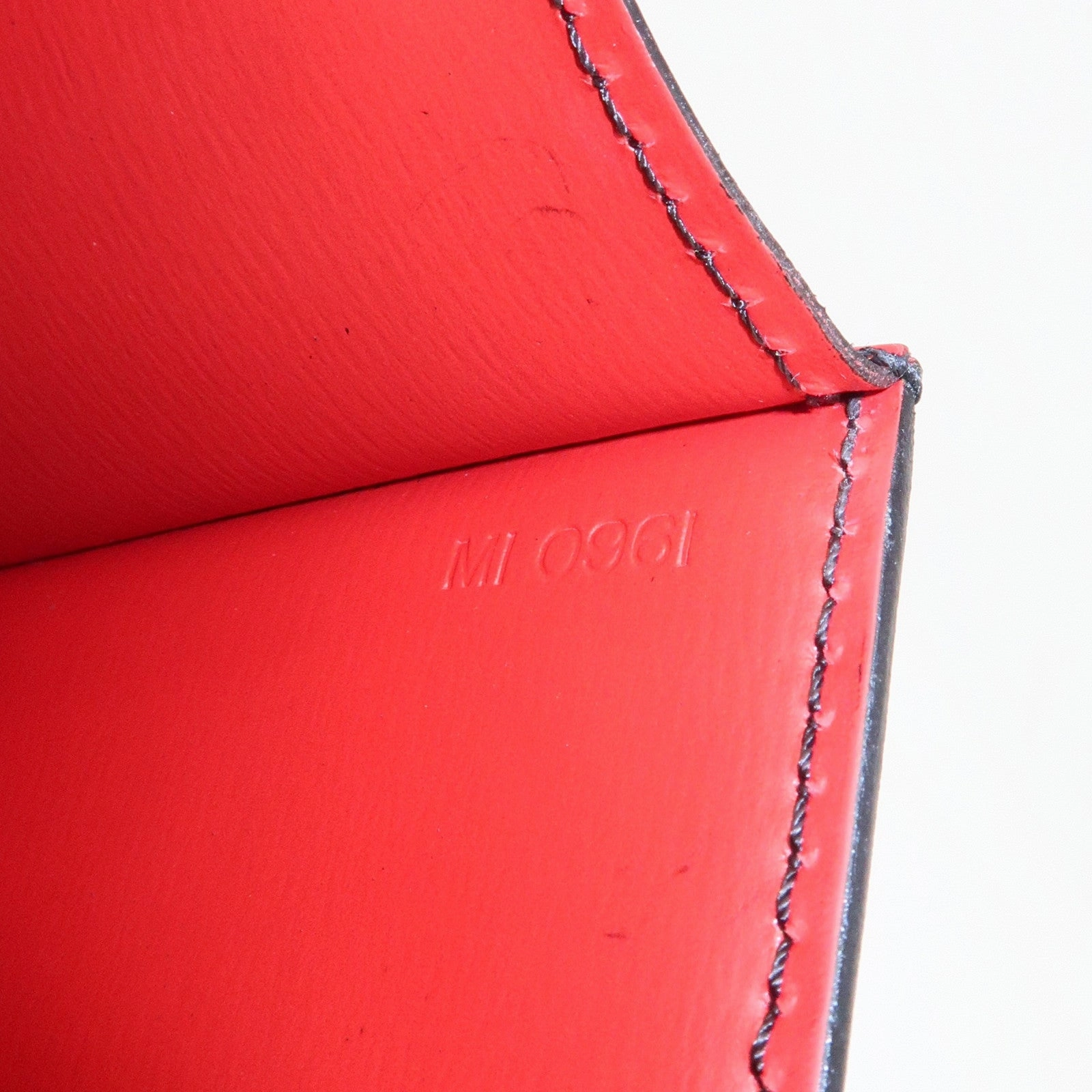 Louis Vuitton Epi Arsch Shoulder Bag Castilian Red M52577
