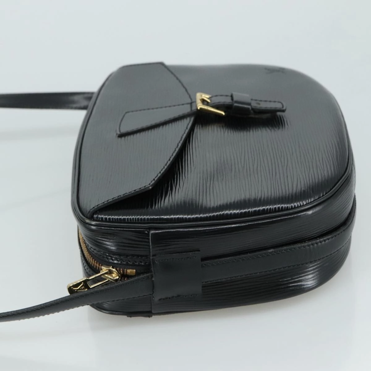 LOUIS VUITTON Epi Jeune Fille MM Shoulder Bag Black M52152 LV 107060