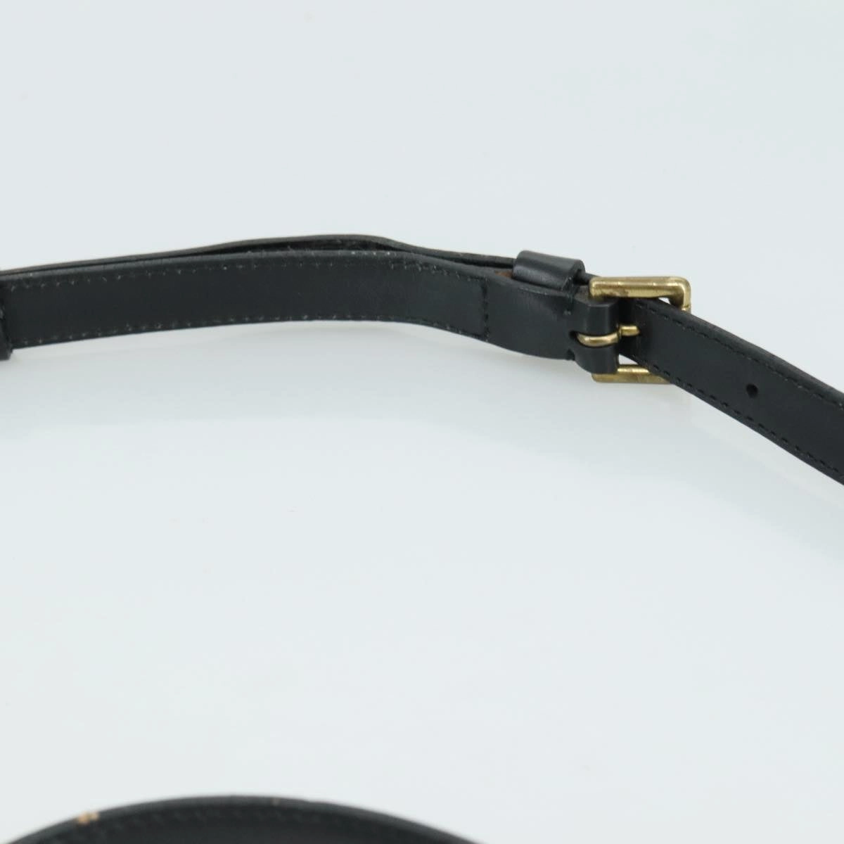 LOUIS VUITTON Epi Jeune Fille MM Shoulder Bag Black M52152 LV 107060