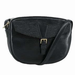 LOUIS VUITTON Epi Jeune Fille MM Shoulder Bag Black M52152 LV 107060