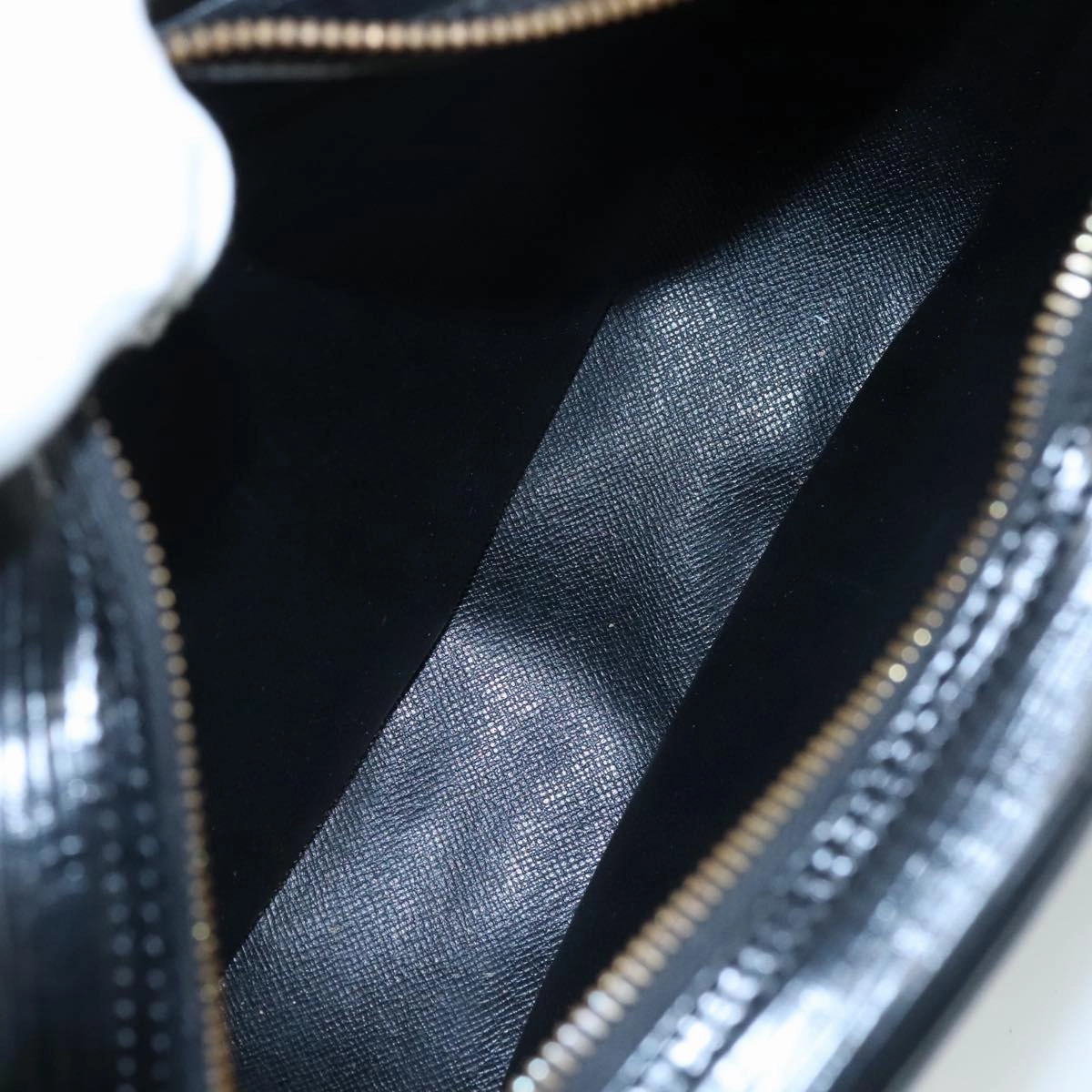 LOUIS VUITTON Epi Jeune Fille MM Shoulder Bag Black M52152 LV 107060