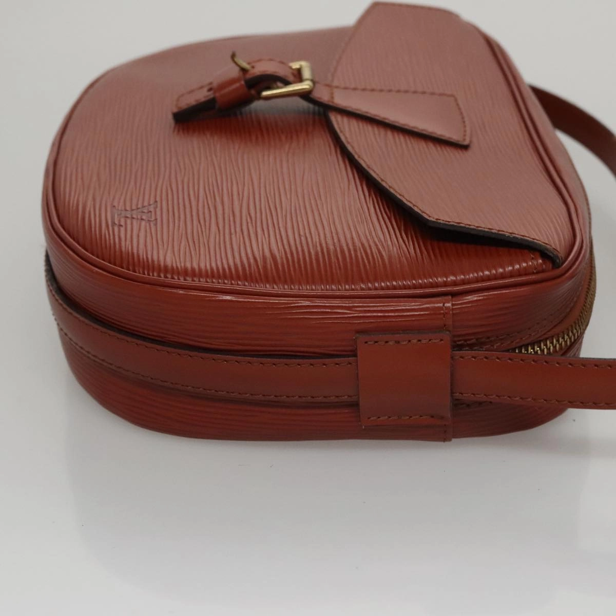 LOUIS VUITTON Epi Jeune FilleMM Shoulder Bag Brown M52153 LV 107459