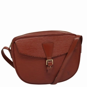 LOUIS VUITTON Epi Jeune FilleMM Shoulder Bag Brown M52153 LV 107459