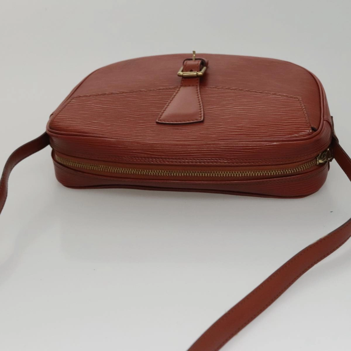 LOUIS VUITTON Epi Jeune FilleMM Shoulder Bag Brown M52153 LV 107459