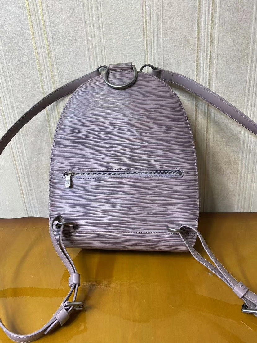 Louis Vuitton Epi Leather Purple Backpack Medium Size