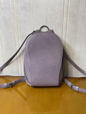Louis Vuitton Epi Leather Purple Backpack Medium Size