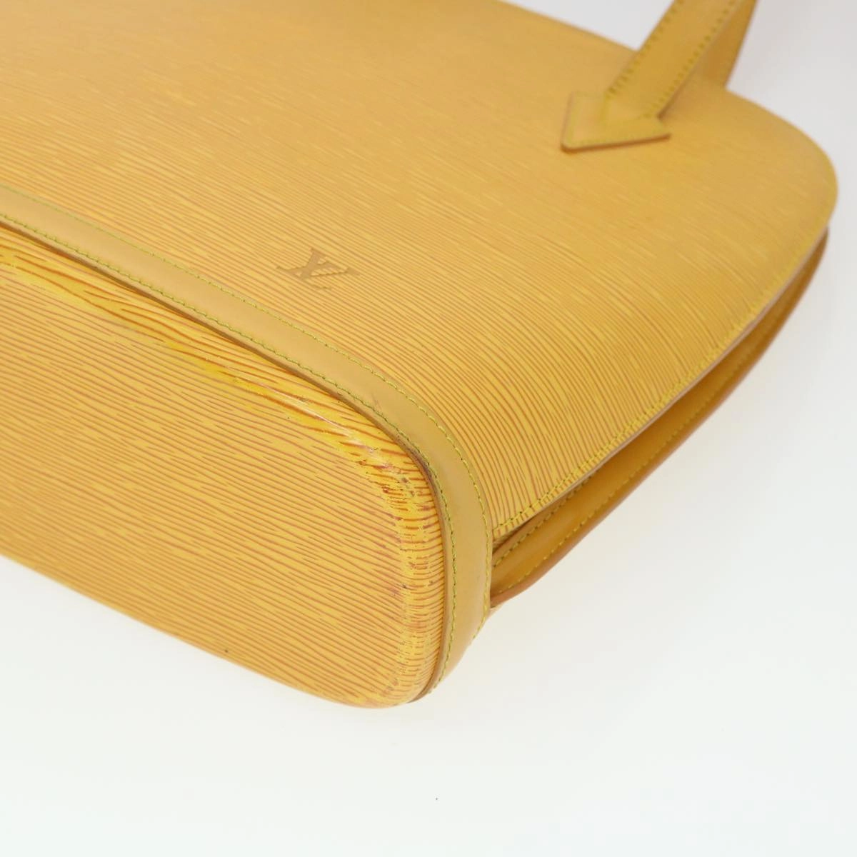 LOUIS VUITTON Epi Lussac Shoulder Bag Yellow M52289 LV bs4552