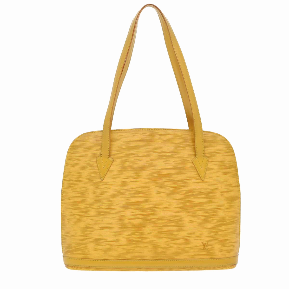 LOUIS VUITTON Epi Lussac Shoulder Bag Yellow M52289 LV bs4552