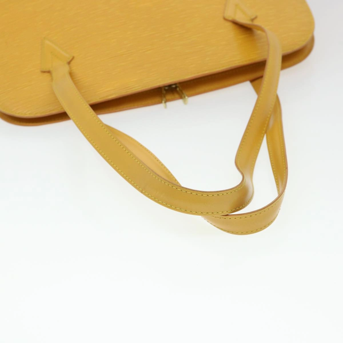 LOUIS VUITTON Epi Lussac Shoulder Bag Yellow M52289 LV bs4552