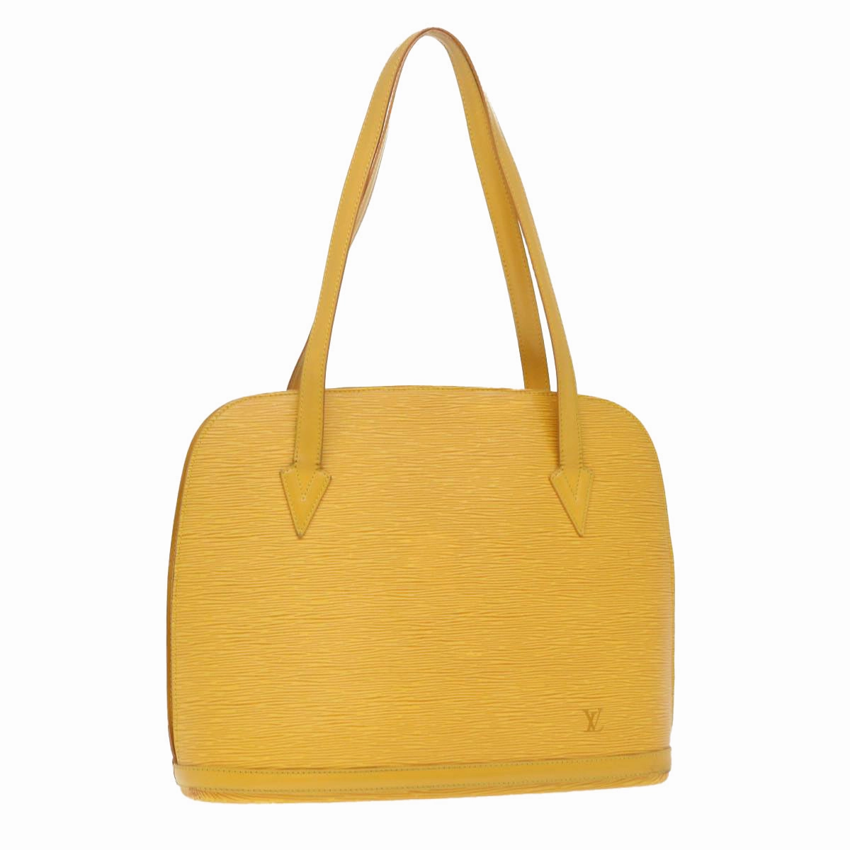 LOUIS VUITTON Epi Lussac Shoulder Bag Yellow M52289 LV bs4552