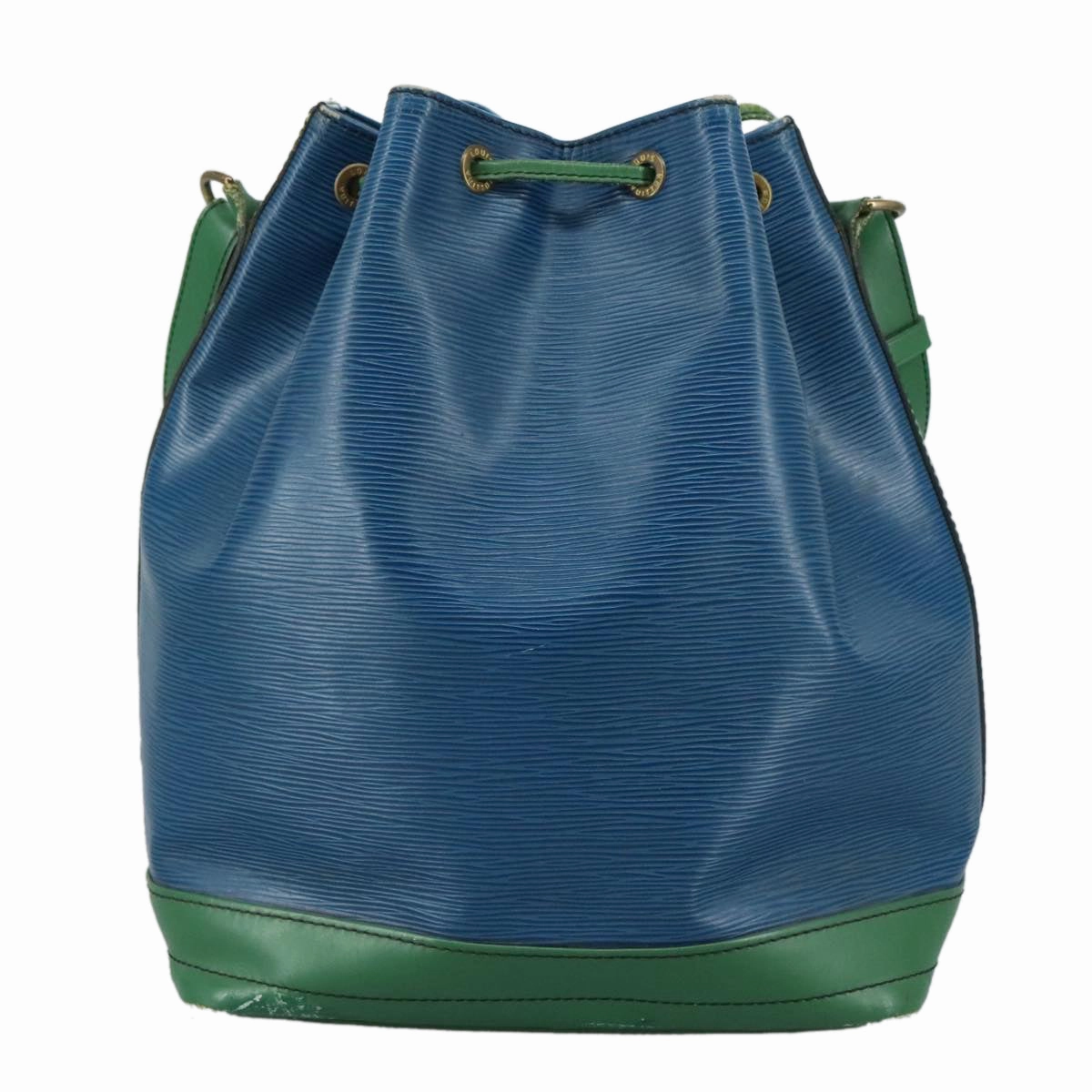 LOUIS VUITTON Epi Noe Shoulder Bag Bicolor Green Blue M44044 LV 104232