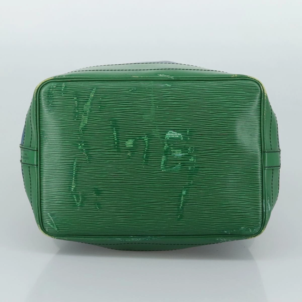 LOUIS VUITTON Epi Noe Shoulder Bag Bicolor Green Blue M44044 LV 104232