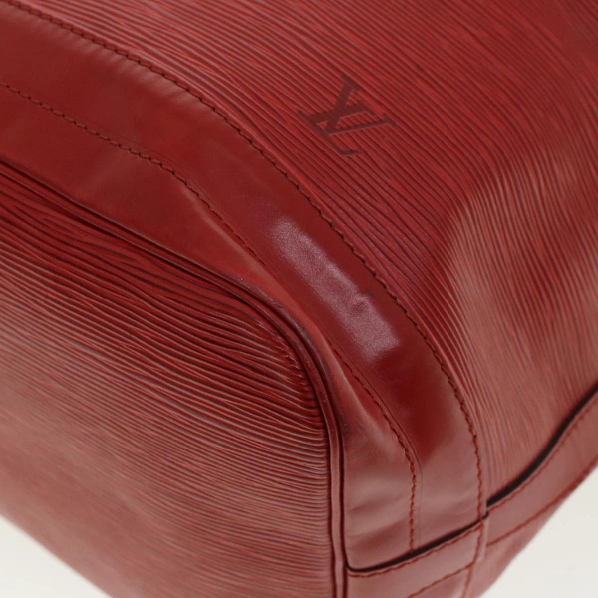 LOUIS VUITTON Epi Noe Shoulder Bag Red M44007 LV 40831