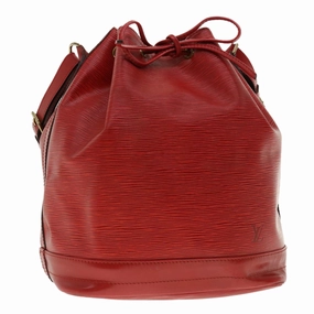 LOUIS VUITTON Epi Noe Shoulder Bag Red M44007 LV 40831