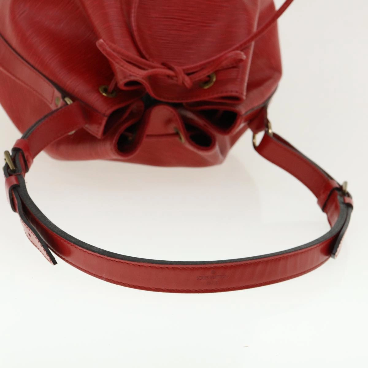 LOUIS VUITTON Epi Noe Shoulder Bag Red M44007 LV 40831