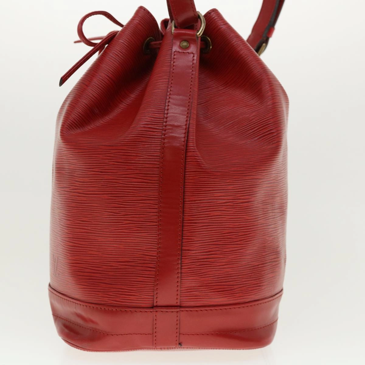 LOUIS VUITTON Epi Noe Shoulder Bag Red M44007 LV 40831