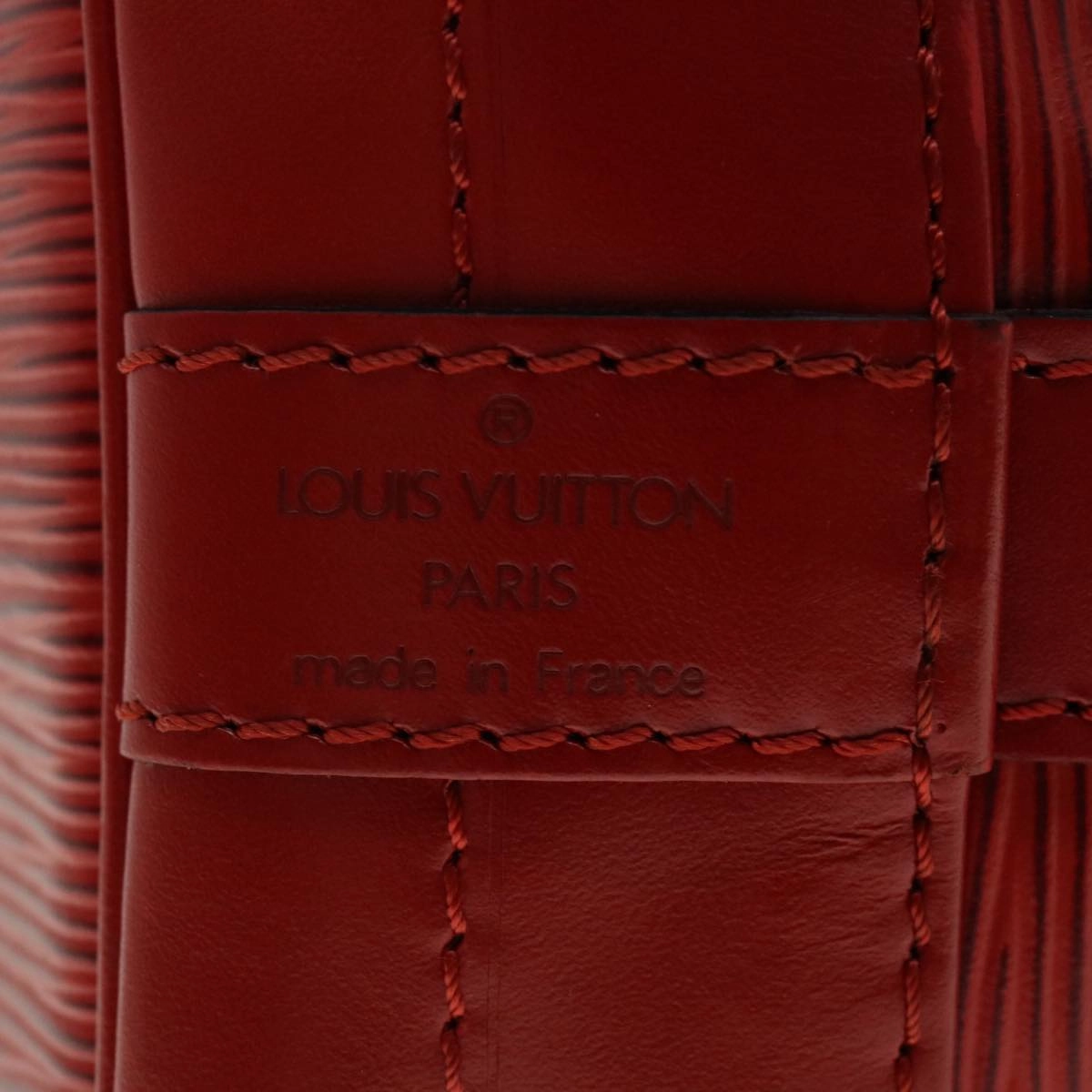 LOUIS VUITTON Epi Noe Shoulder Bag Red M44007 LV 40831