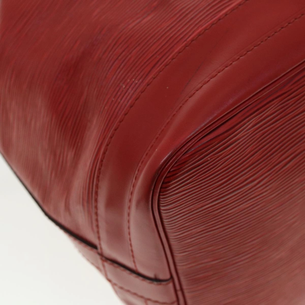 LOUIS VUITTON Epi Noe Shoulder Bag Red M44007 LV 40831