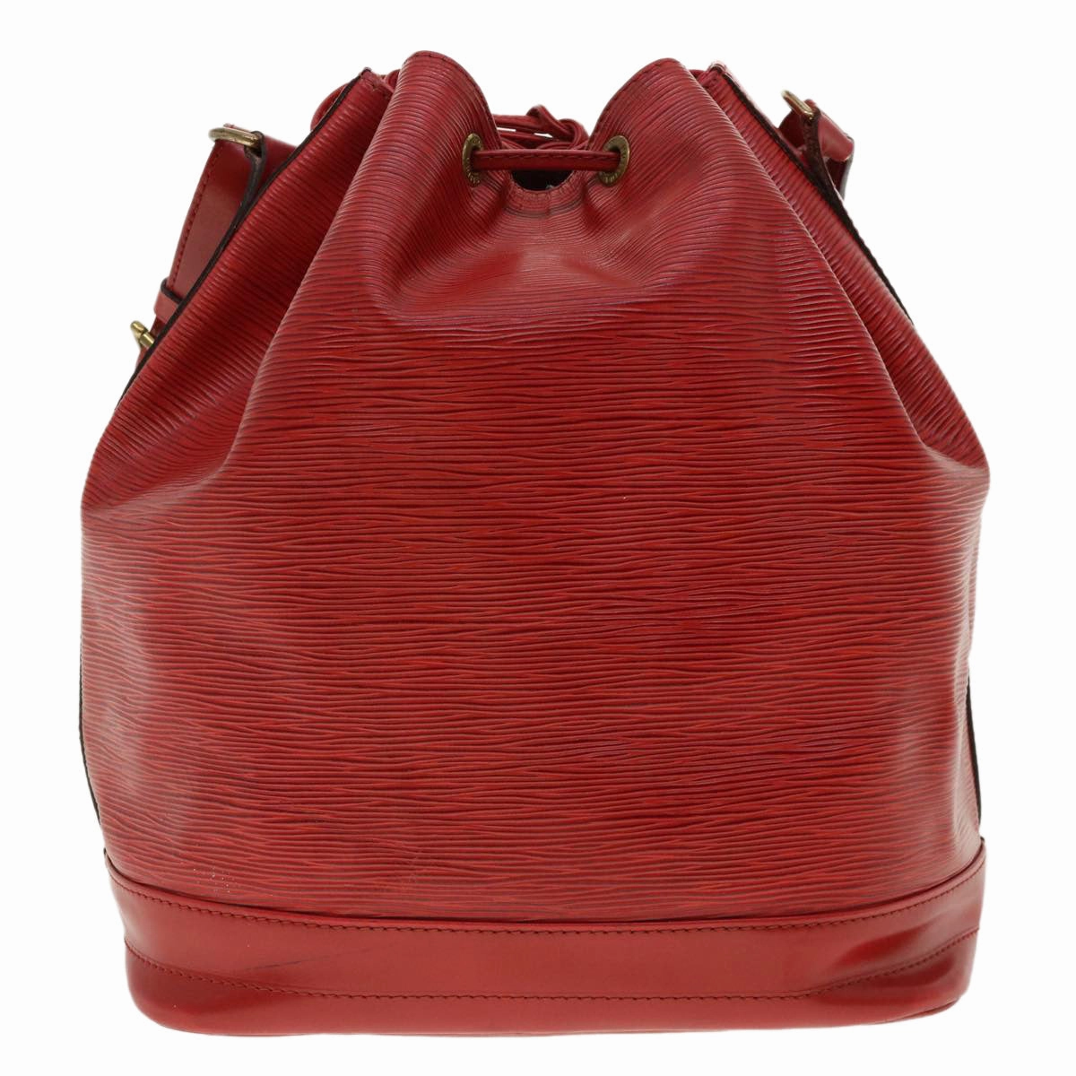 LOUIS VUITTON Epi Noe Shoulder Bag Red M44007 LV 40831