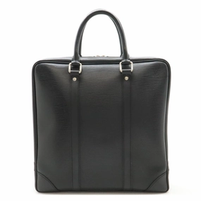 Louis Vuitton Epi Noir Epi Leather Handbag Tote Bag (Pre-Owned)