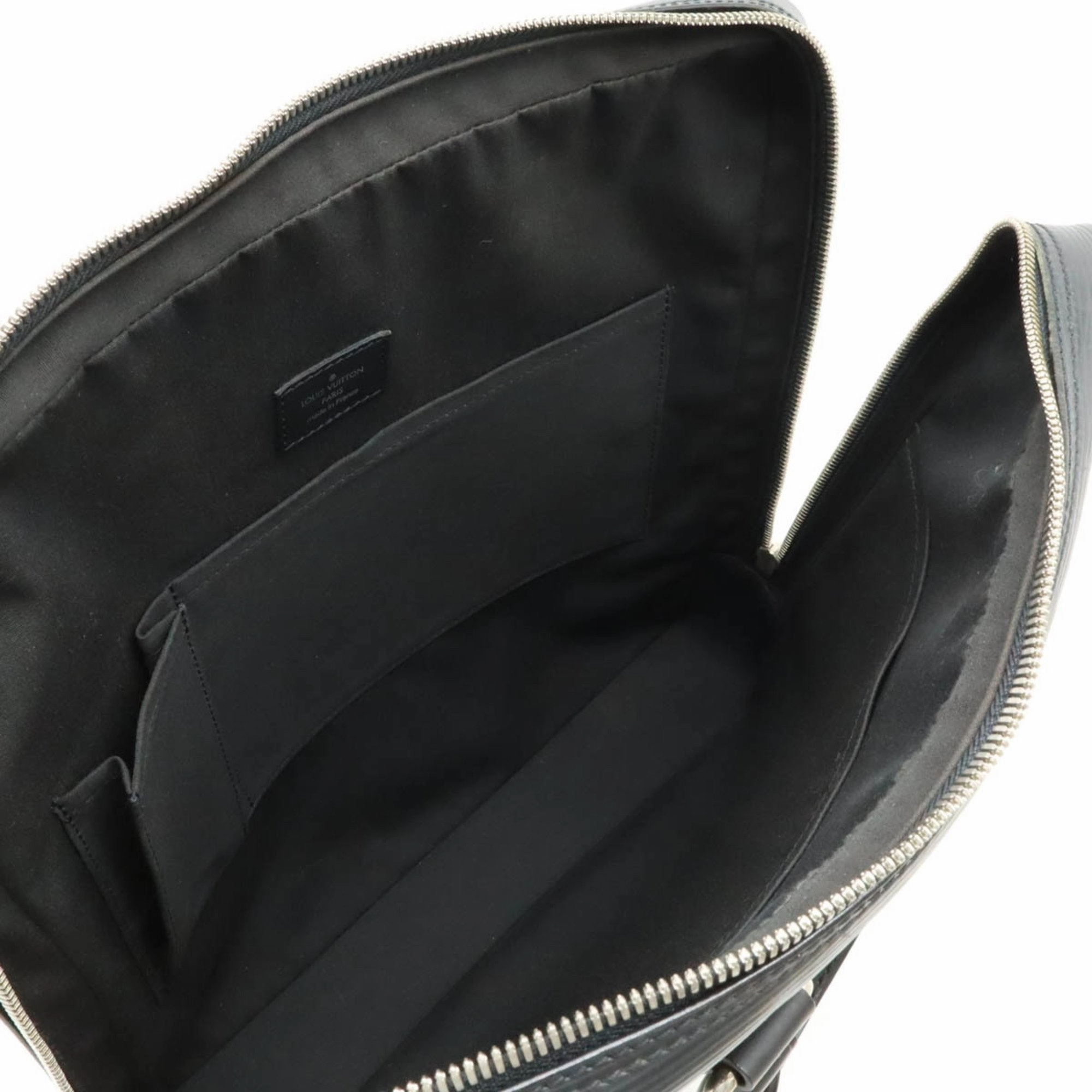 Louis Vuitton Epi Noir Epi Leather Handbag Tote Bag (Pre-Owned)