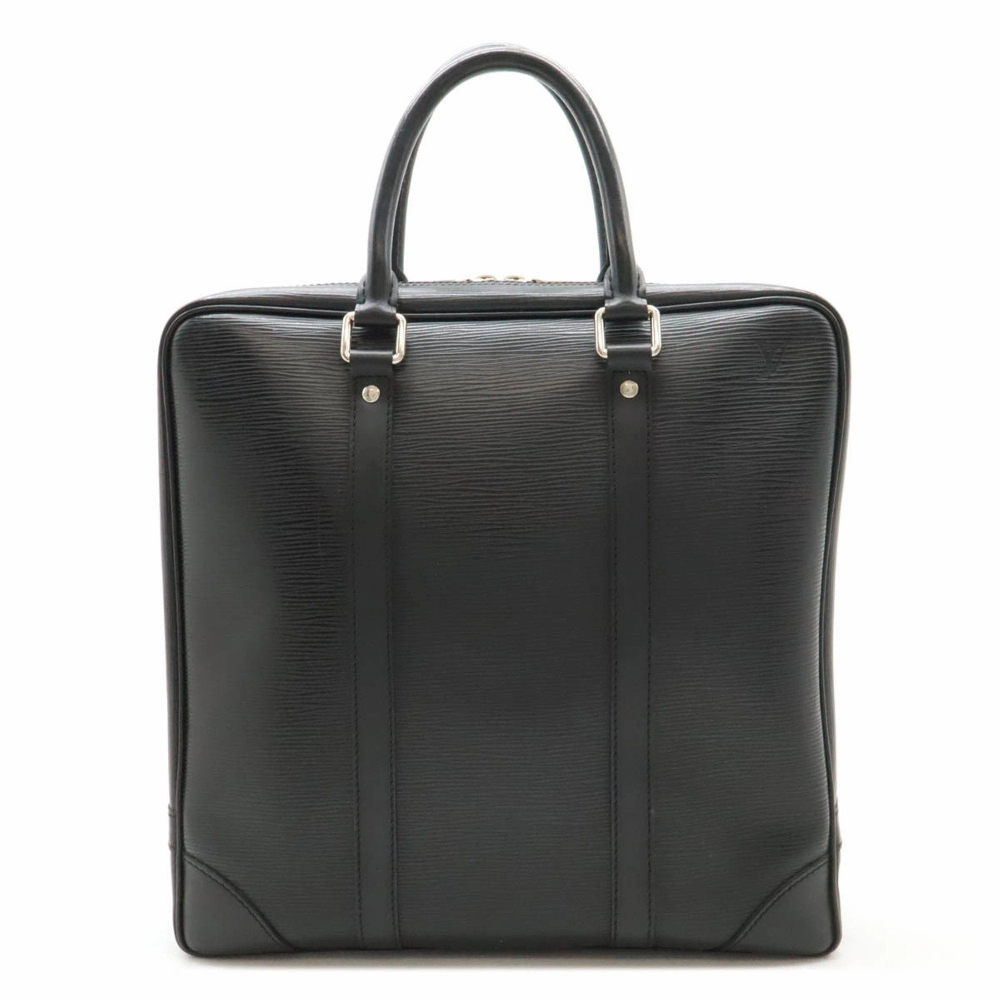 Louis Vuitton Epi Noir Epi Leather Handbag Tote Bag (Pre-Owned)