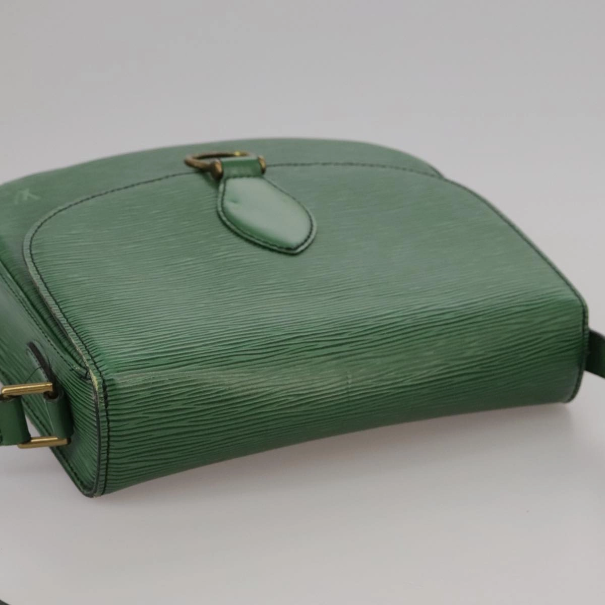 LOUIS VUITTON Epi Saint Cloud GM Shoulder Bag Green M52194 LV 101706