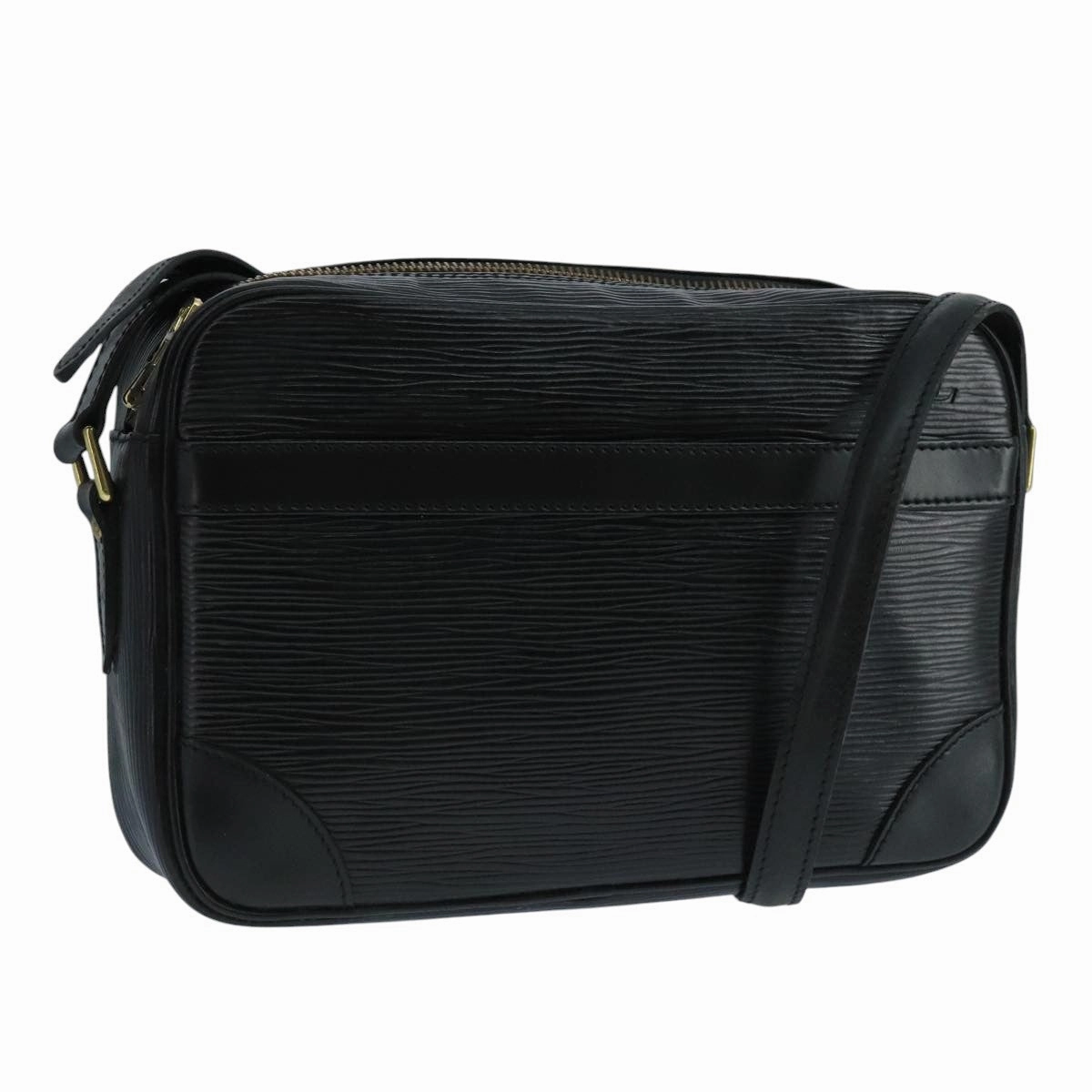 LOUIS VUITTON Epi Trocadero 23 Shoulder Bag Black M52302 LV 101714