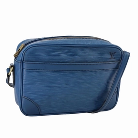 LOUIS VUITTON Epi Trocadero 23 Shoulder Bag Blue M52305 LV 104835
