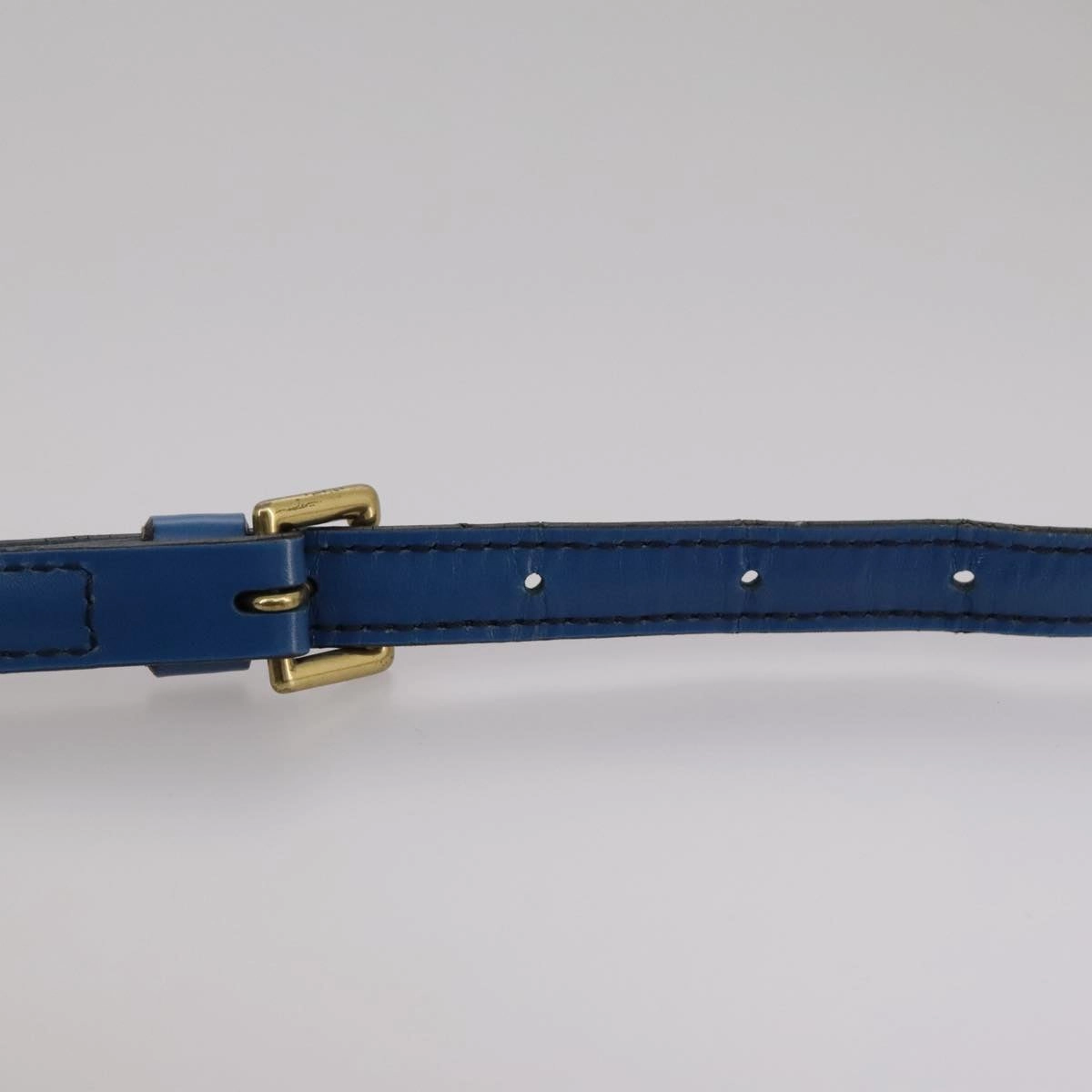 LOUIS VUITTON Epi Trocadero 23 Shoulder Bag Blue M52305 LV 104835