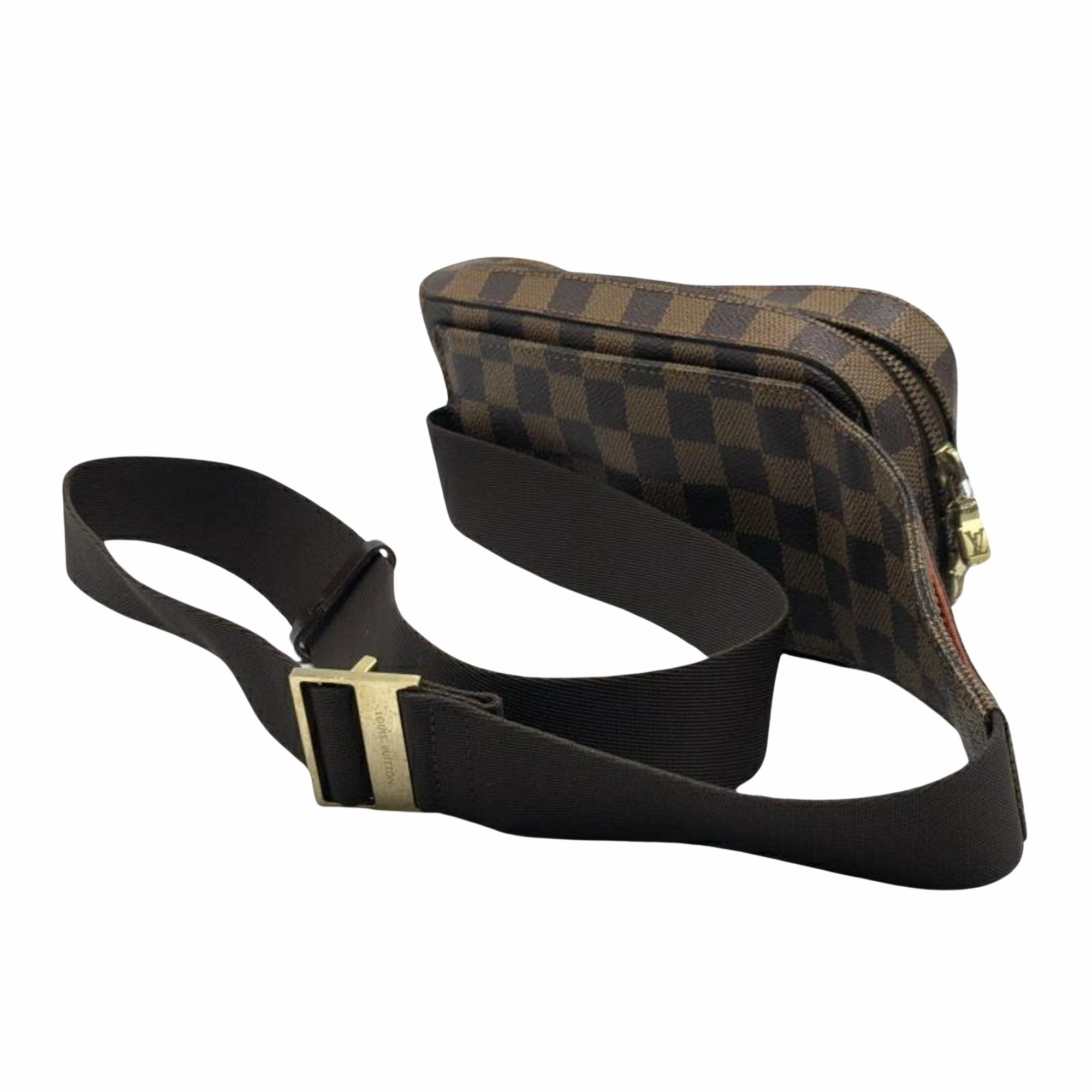Louis Vuitton Geronimo  Canvas Shoulder Bag ()