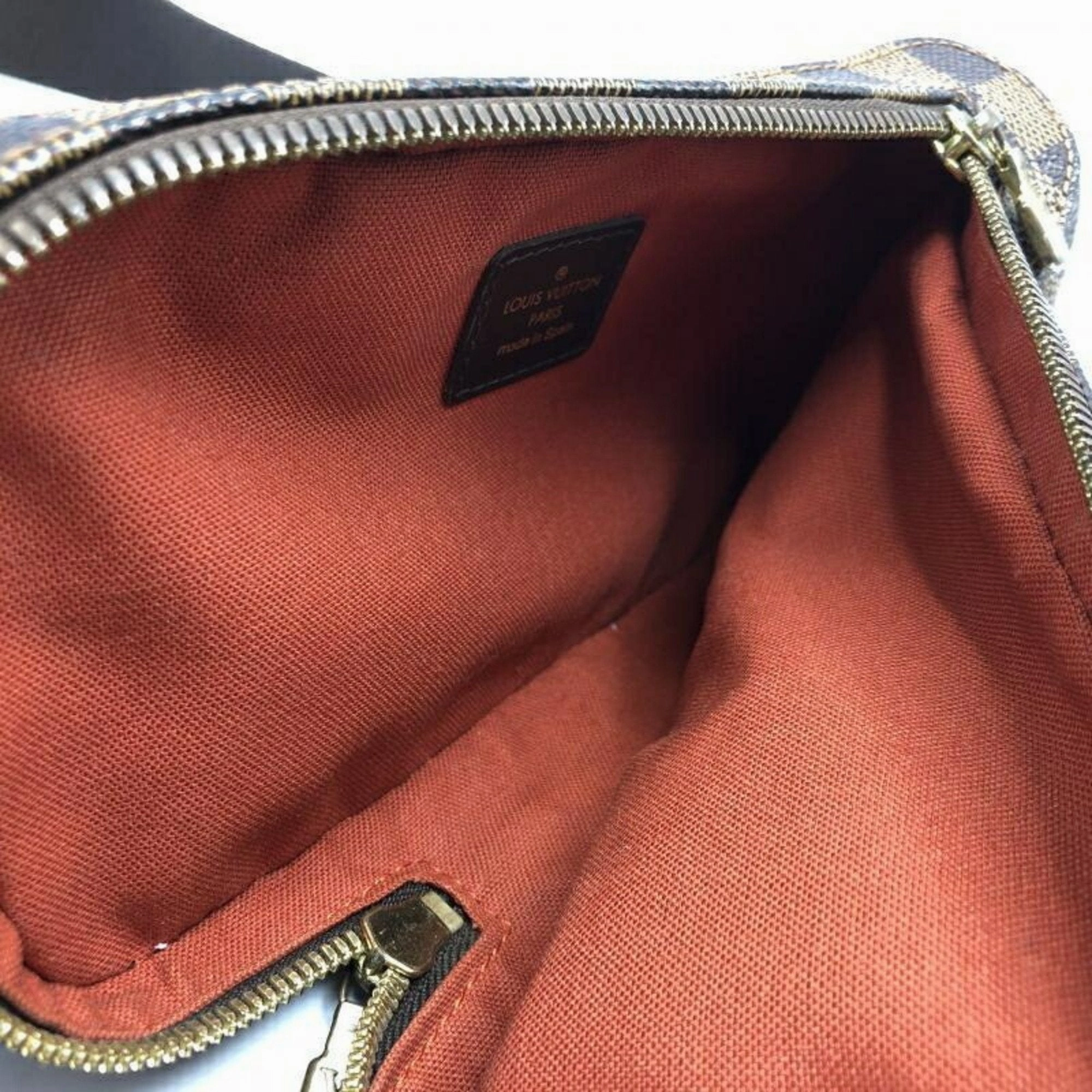 Louis Vuitton Geronimo  Canvas Shoulder Bag ()