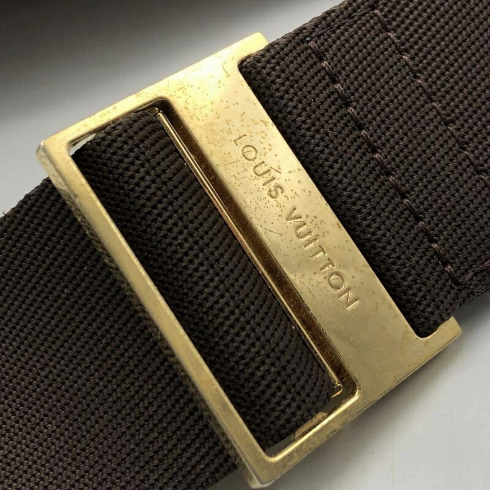 Louis Vuitton Geronimo  Canvas Shoulder Bag ()