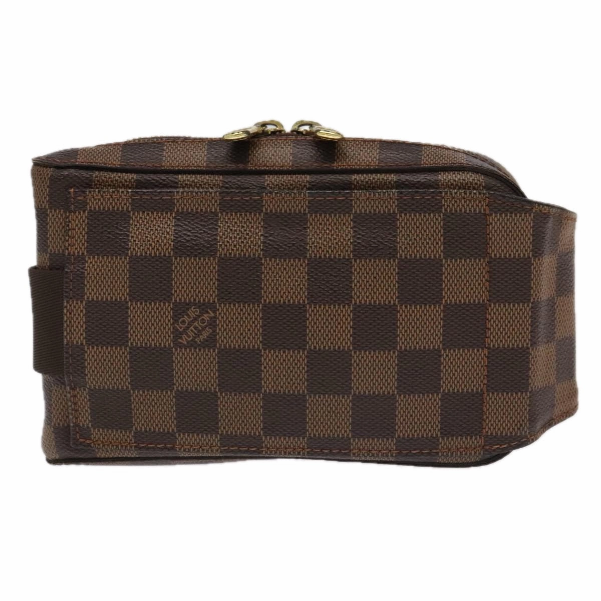 Louis Vuitton Geronimos Brown Canvas Shoulder Bag
