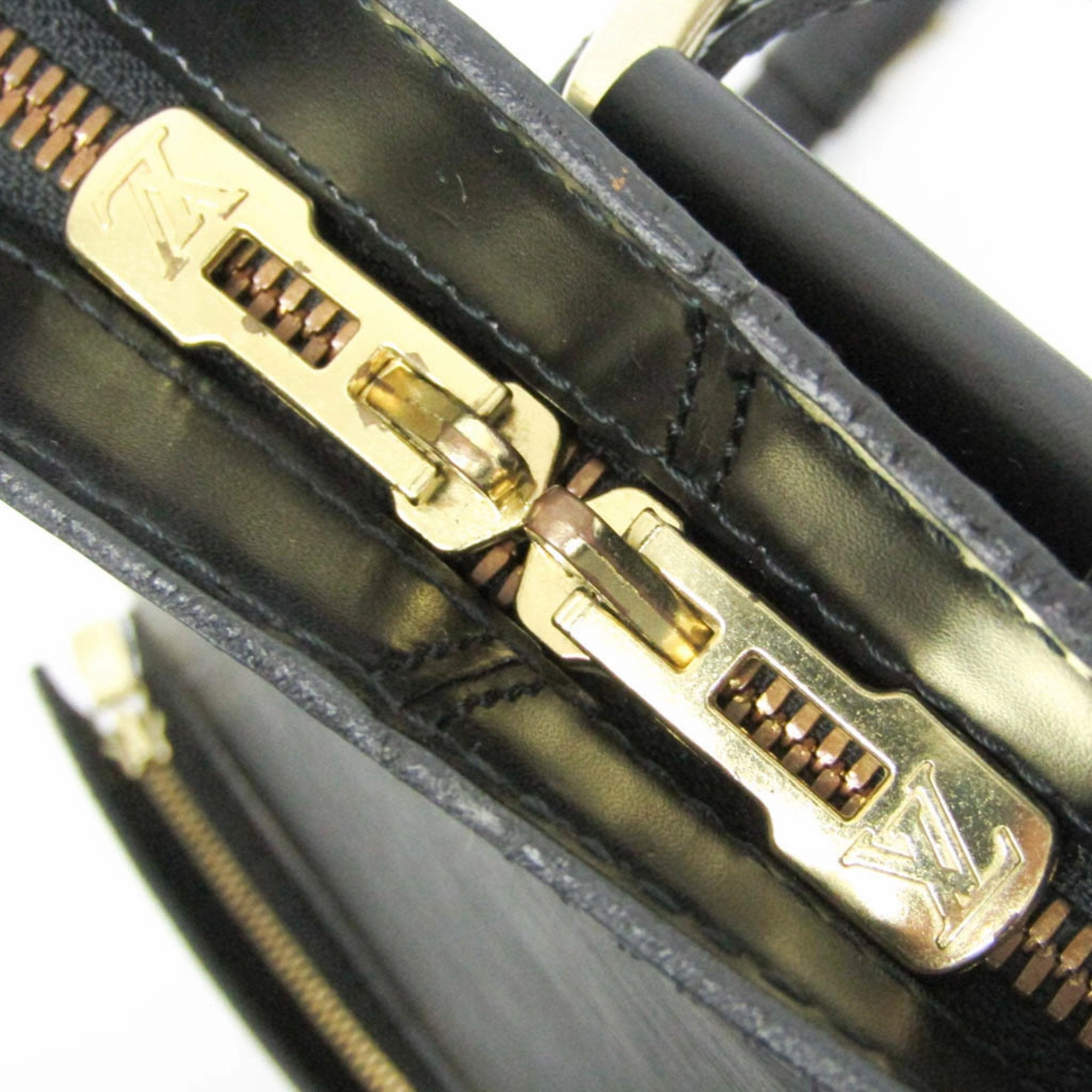 Louis Vuitton Gobelins Black Leather Backpack Bag