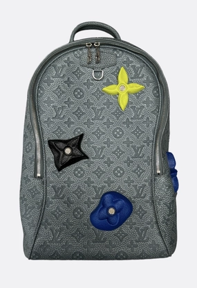 Louis Vuitton Granite Taurillon Monogram Climbing Ellipse Backpack