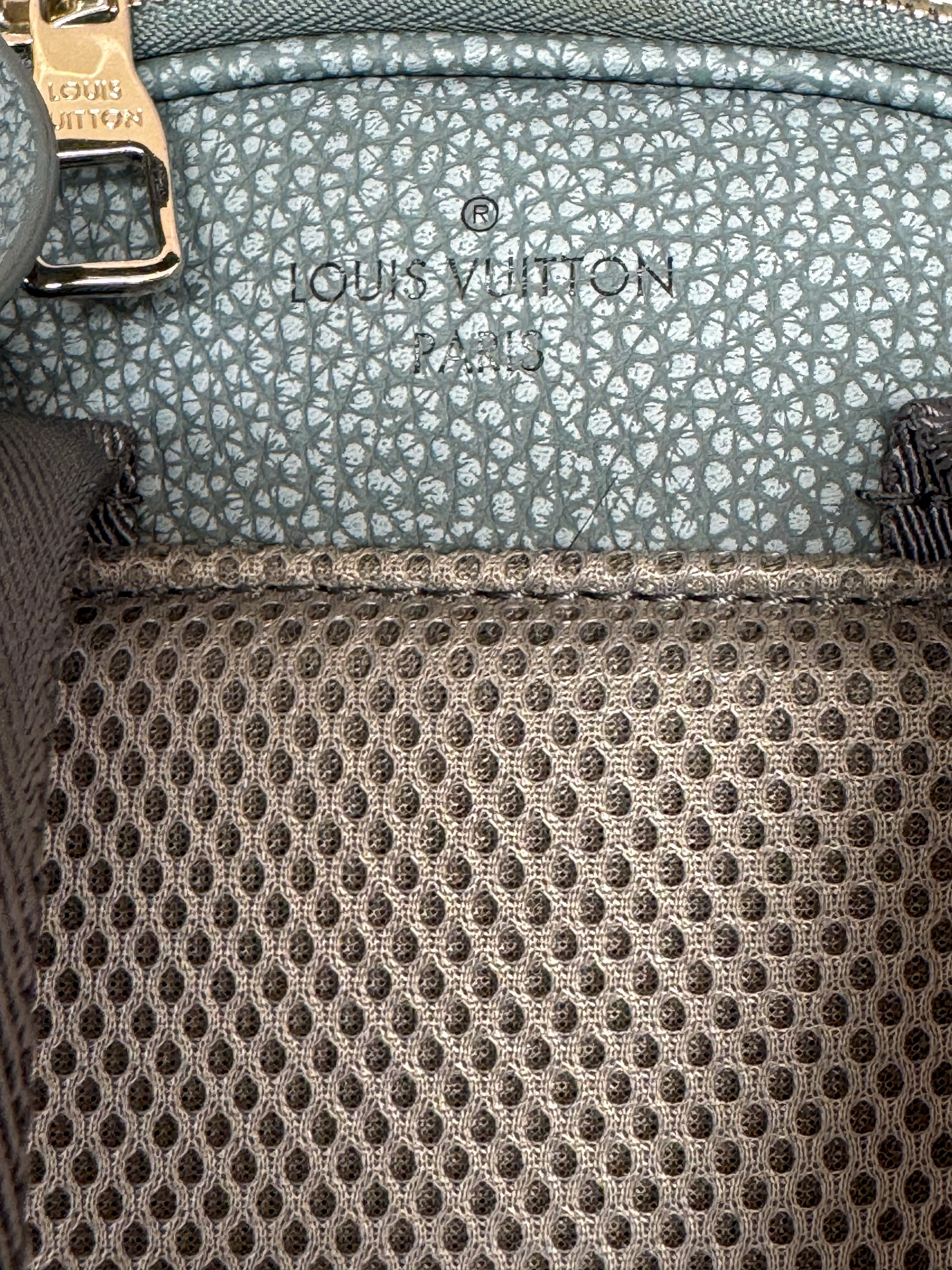 Louis Vuitton Granite Taurillon Monogram Climbing Ellipse Backpack