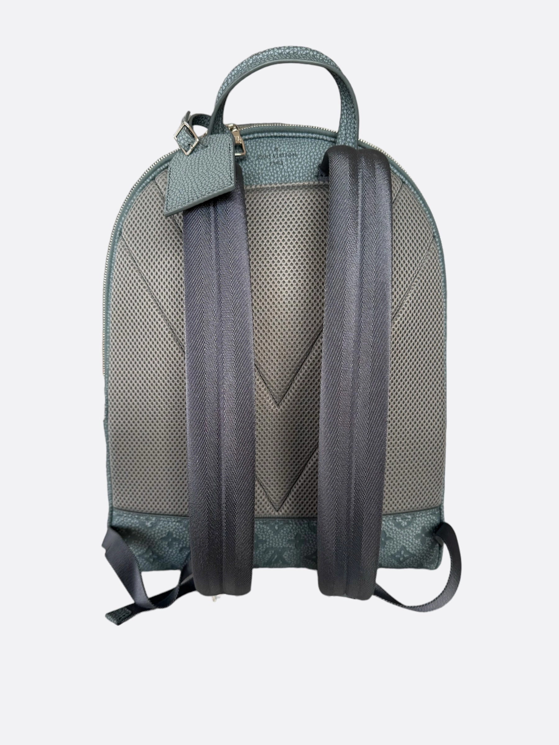 Louis Vuitton Granite Taurillon Monogram Climbing Ellipse Backpack